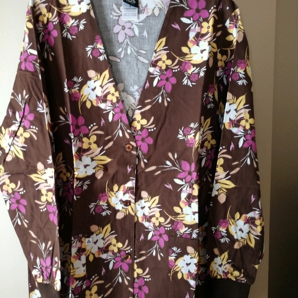 Scrub Uniform Jacket Size (M) PreOwned - Picture 1 of 6